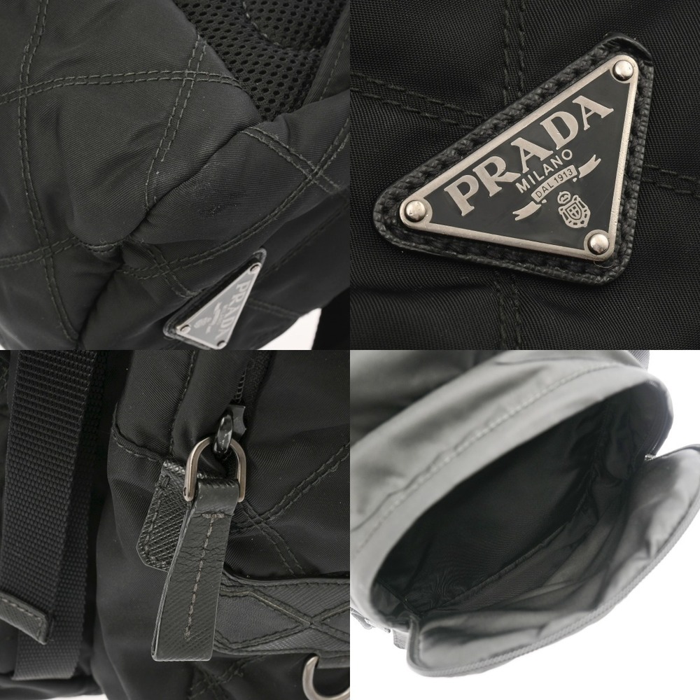 Prada Backpack Black Rucksack Backpack Daypack - image 8